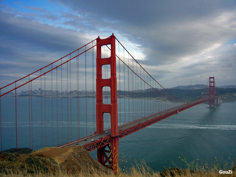 Golden Gate Bridge - Baie de San Francisco